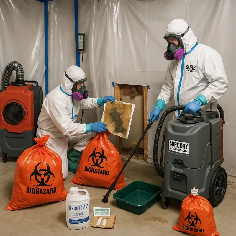Contaminated Water Handling Protocols process in Freeland, MI