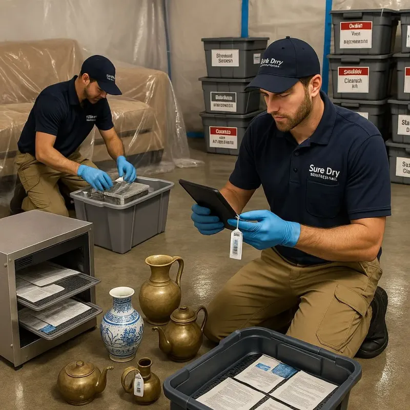 Content Protection and Restoration process in Freeland, MI