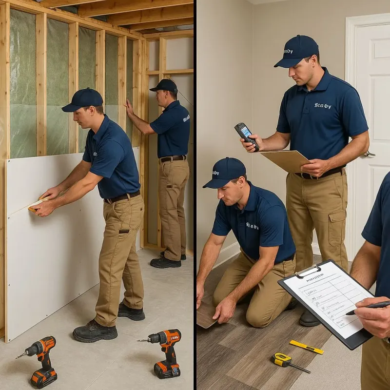 Repairs and Reconstruction process in Freeland, MI